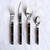 Sabre Paris | Famille BISTROT - 5 Piece Flatware (Black)