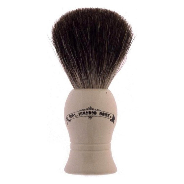 Colonel Ichabod Conk Standard Pure Badger Shave Brush with Cream Handle