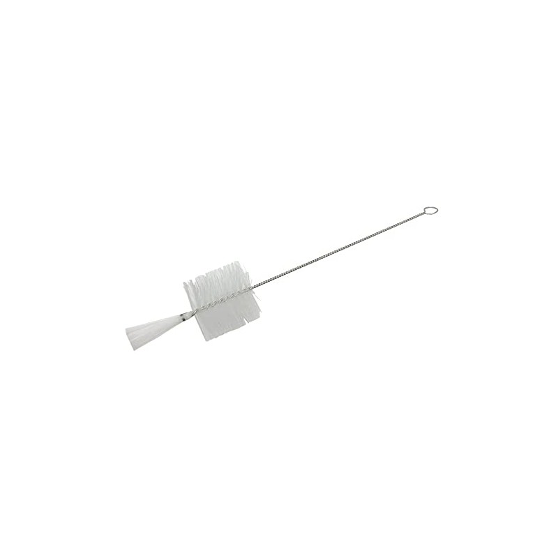 AS ONE ABP-S1PW Bottle Cleaning Brush, PBT Bristle, White, 11.4