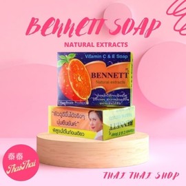 Bennett Vitamin C&E Soap Bennett Natural extracts ORIGINAL Thai Soap 130G - MUST BUY!