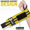 Weight Lifting Wrist Wraps – 18” Cotton Wrist Support with