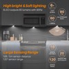 STAR-SPANGLED 3 Pack 2.8” Motion Sensor Lights Indoor AAA Battery