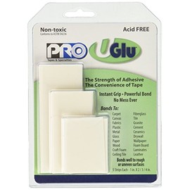 Pro UGlu Family Pack 306UGLU200 Cinta Adhesiva de Transferencia Cinta de Caucho Claro Resistente al Agua