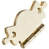 Merriway® BH01755 (4 Pcs) EB Butterfly Decorative Box Hinges, Brass