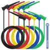 ALLmeter Double Hook Test Leads 1m Coloured, 10A, 30Vac-60Vdc, for