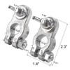 CZC AUTO Car Battery Terminal End with Wing Nut Terminal