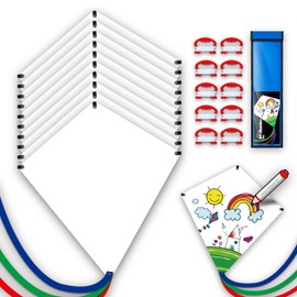 DIY Kite Making Kits for Boys and Girls, Extremely Easy to Fly Kite，Kite Gifts for Kids, Party Gift Bags, Art and Charity Day Tow Project Activities(10 Pack)