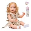 Nayumi 56cm Bebé Reborn Muñeca Silicona De Cuerpo Completo Realista
