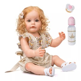 Nayumi 56cm Bebé Reborn Muñeca Silicona De Cuerpo Completo Realista