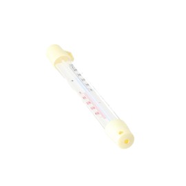 Lantelme Window Thermometer Viennese Temperature Display + - 50°C Rotatable | Plastic Length 20 cm x 2.2 cm Colour White | Analogue Thermometer for Attaching Outside to Window Frame (Plastic)