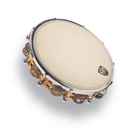 CP391 10" Tunable Tambourine, Wood