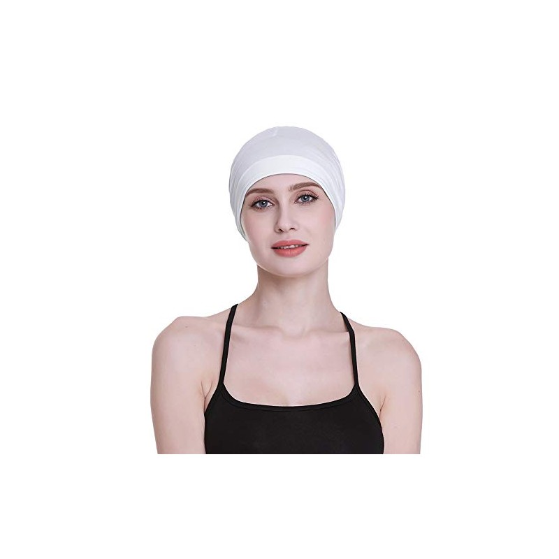 FocusCare Bamboo Sleep Cap for Hair Loss Home Head Cover
