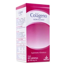 Colágeno Hidrolizado 700 Mg Naturex C/60 Tabletas