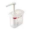 Araven CR821 Sauce Dispenser GN 1/9, 1.5 L, Transparent