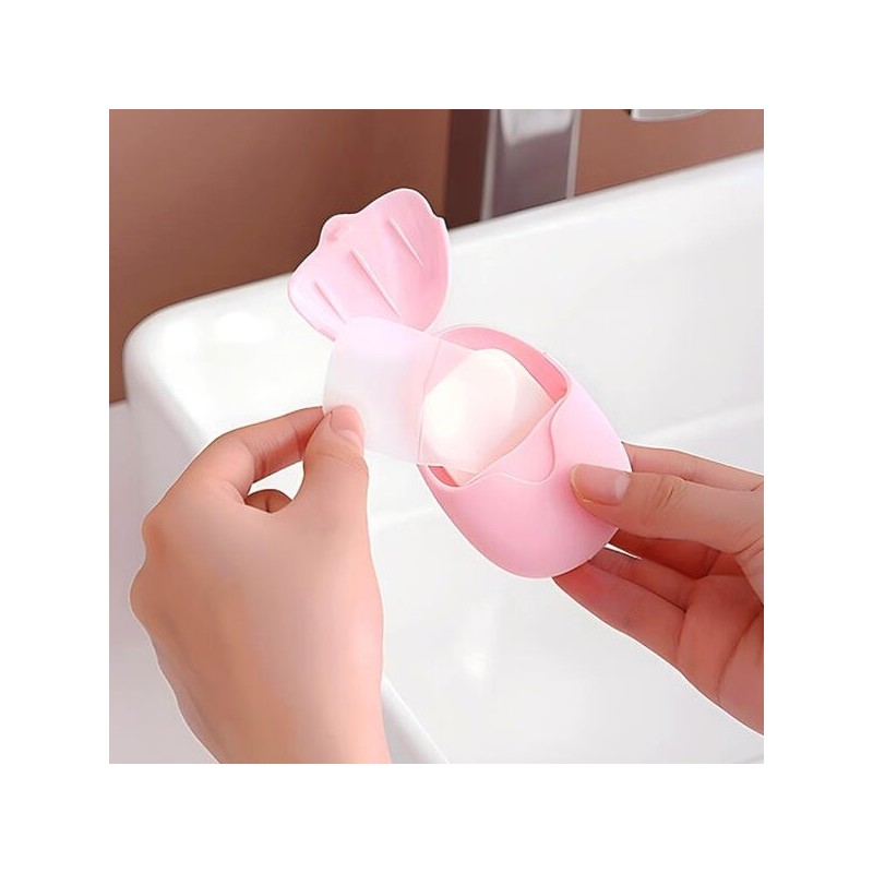 Artbox /말짜샵 브레인버니 곰돌이 종이비누 휴대용 일회용 미니 Malzzashop Brain