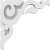Ekena Millwork CORP01X12X12RO PVC Corbel, 1 7/8"W X 12"D X