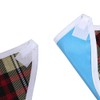 Adult Waterproof Mealtime Bib Double Layer Elder Dinning Clothes Protector
