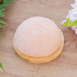 Natural Konjac Sponges - Pack of 2 - Sakura and White Konjac - Gentle Face Washing and Cleansing - Skincare - Made in Japan