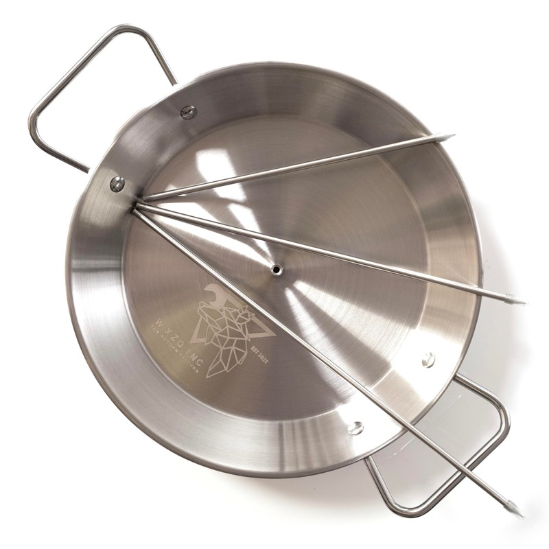 W.xZQ inc Al Pastor Vertical Skewer for Grill or Oven