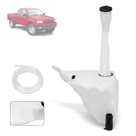 GDUKOP 8531504050 Windshield Washer Reservoir with Cap Without Sensor Hole in Bottom Compatible with Toyota Tacoma 1998-2004, Washer Tank Replaces# TO1288181 TO1288182 85315-04050