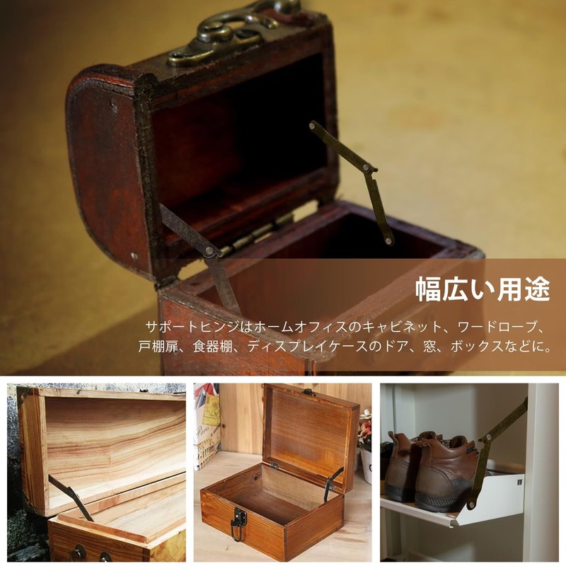 Doyime Door Pivot Hinge, 360 Degree Rotation, Folding Hinge, Furniture