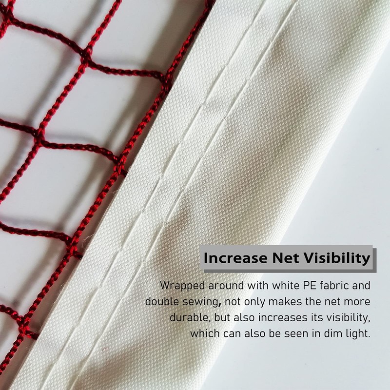 DOURR Badminton Tournament Net with Rope Cable (20 FT x