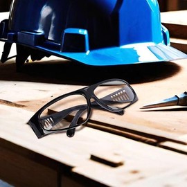 Work safety glasses, clear industrial safety glasses / 작업용 보안경 투명 산업용보안경