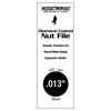 MusicNomad MN651 Diamond Coated Nut File 013 Inch Diamond Studded