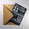 Sutjxc Cheers to 23rd Birthday Cards for Women Men,Best Gifts