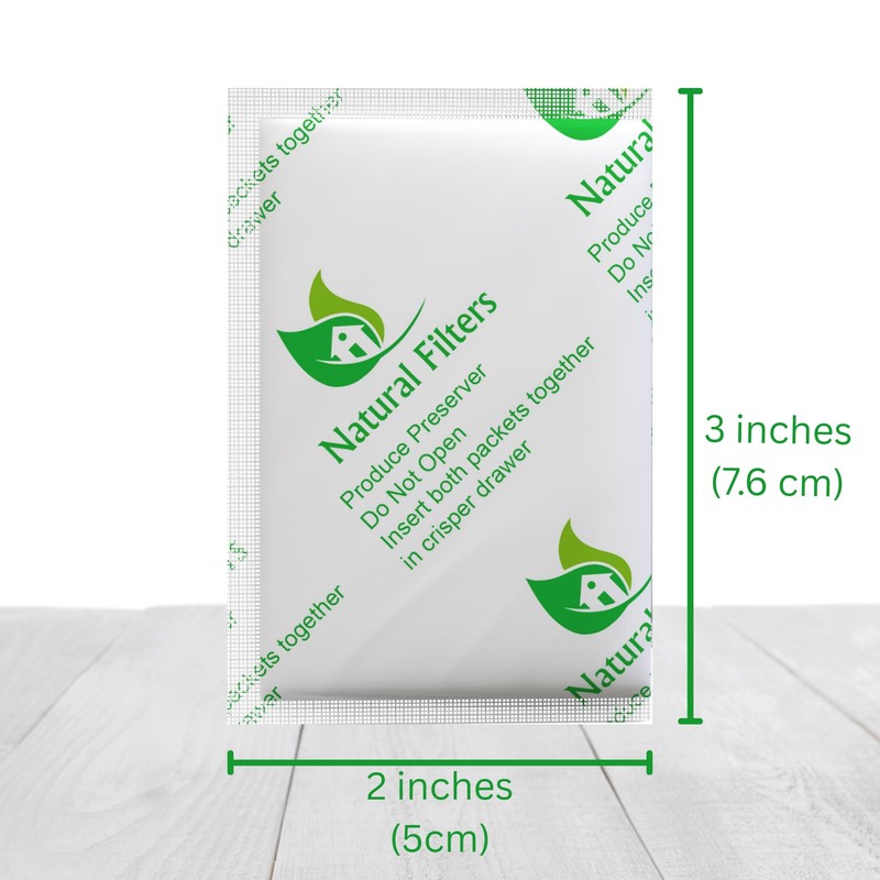 Natural Filters 4 Pack Greensaver Produce Preserver Filter Refills Compatible
