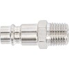 BGS Air Pressure Connector Nipple with External Thread 1/4 Inch,