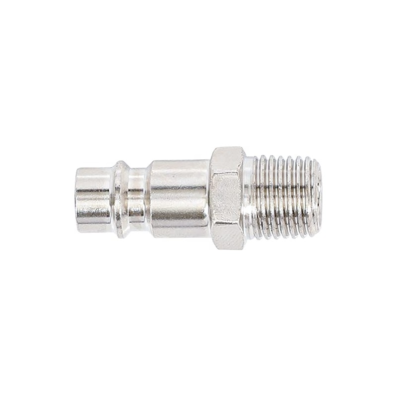 BGS Air Pressure Connector Nipple with External Thread 1/4 Inch,