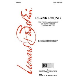 Peter Pan: Plank Round. bass, men's choir (TTBB) and piano. Partition de chœur.