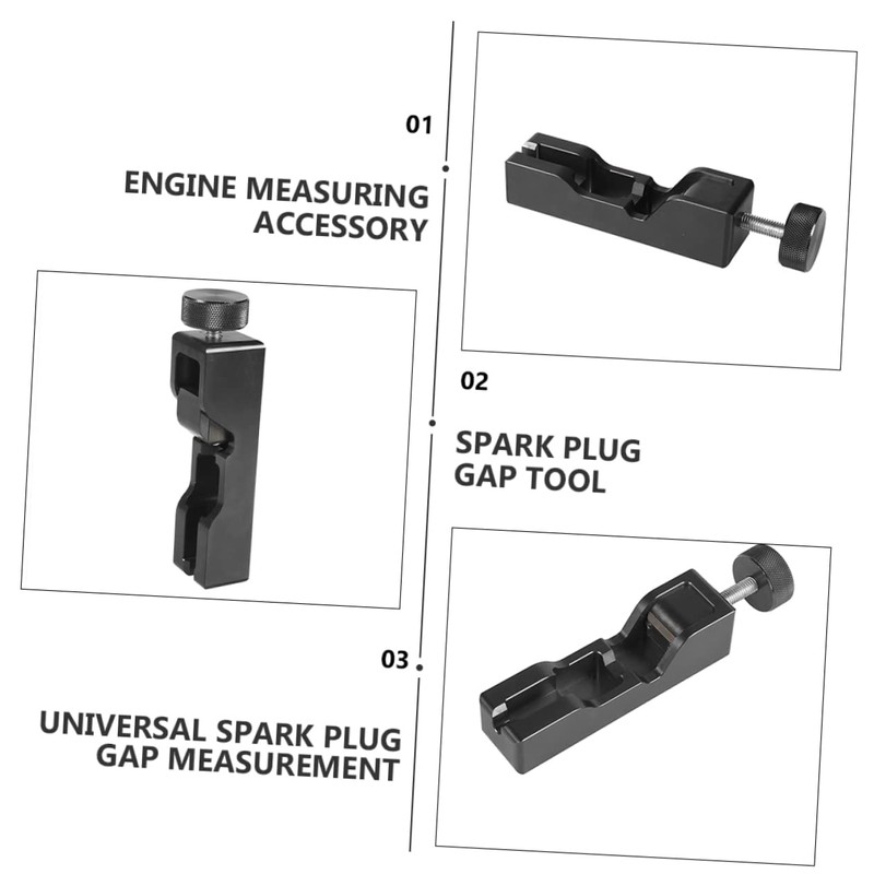 SUPVOX Engine Spark Plug Gaps Measuring Tool Car Spark Plug