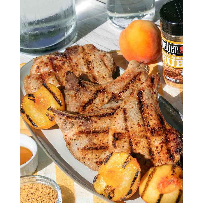 Weber Honey Garlic Rub, 6.25 oz (Pack of 6)