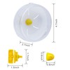 WishLotus Hamster Running Wheel, Silent Jogging Exercise Toy Hamster Cage