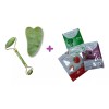 KFMX Rodillo Jade + Piedra Guasha Tonificante + Regalo