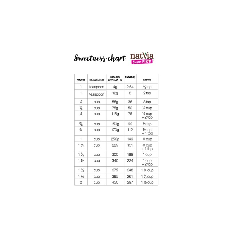 Natvia Baking Sweetener 600 g