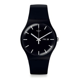 Swatch MONO BLACK AGAIN Power Tracking SO29B704, Black, Luxury