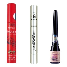 Sexy Eyes 4ml Rimel Pasión Prosa Y Delineador Tintero Prosa