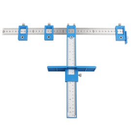 Punch Locator Drill Guide Cabinet Woodworking Fixture Pull Drawer Fixed Hole Tools