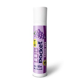 LubricanteLub Pocket de Uva 60 ml. Lubricante para el cuerpo. Disfruta del mejor aroma y sabor. Puede ser usado para masajes y si soplas se calienta  