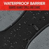 Motor Trend AquaShield Waterproof Front Seat Covers, Gray Seat Covers