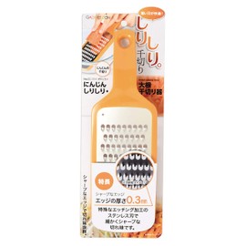 PEARL METAL CC-1211 Slicer, Orange, Total Length 10.6 x Width 3.5 x Height 1.0 inches (27 x 8.8 x 2.5 cm), Carrot Shiri, Daikon Julienne, Daikon Julienne