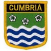 Klicnow Cumbria County Embroidered Patch 6CM X 7CM (2 1/2"