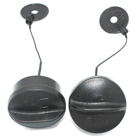 2PK Filler Cap With Retainer For Stihl FR85 FR85T FS106 FS108 FS120 FS200 FS250 FS38 FS400 FS45 FS450 FS46 FS48 FS480 FS52 FS55 FS56 FS62 FS66 FS72 FS75 FS76 FS80 Parts# 4128 350 0505 0000 353 0800
