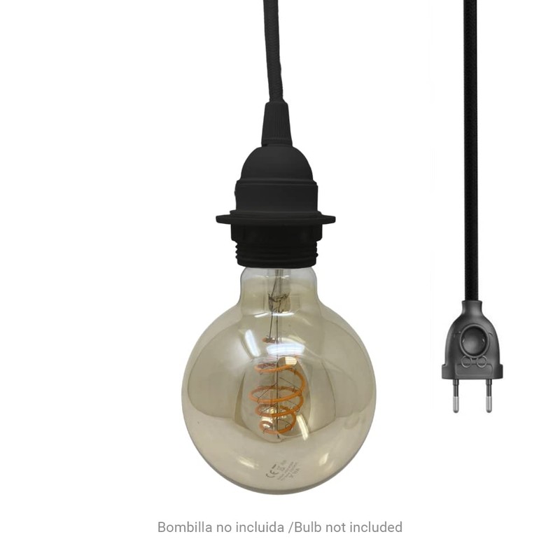 HALOTEC Power Cable with Lamp Holder and Switch 3 m