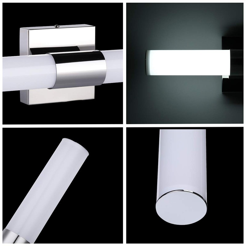 TRLIFE LED Vanity Light, Dimmable 8W 6000K Cool White Bathroom