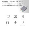 USB Audio Converter Adapter, External Sound Card Non-Powered Earphones, USB