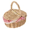 MAGICLULU Wicker Picnic Basket with Insert, Country House Style Picnic
